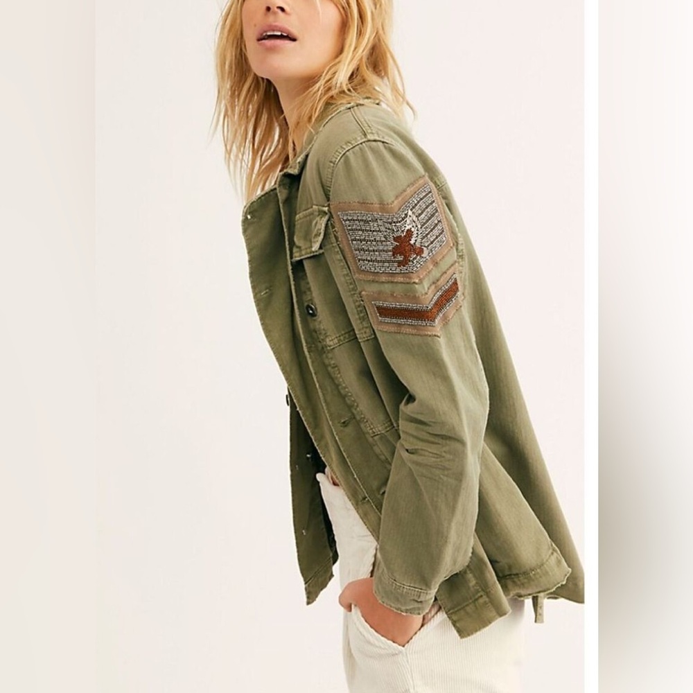 Free people embellished jacket